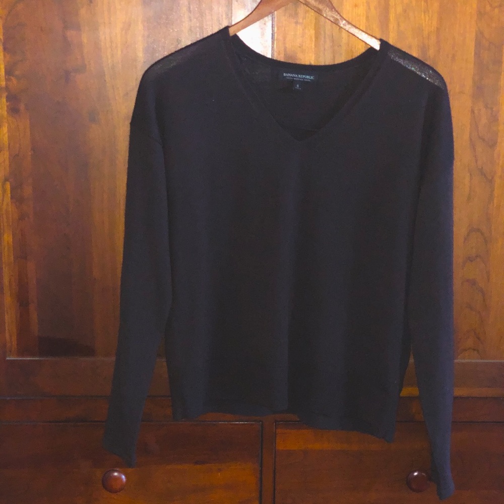 Banana Republic Merino Wool Brown Sweater